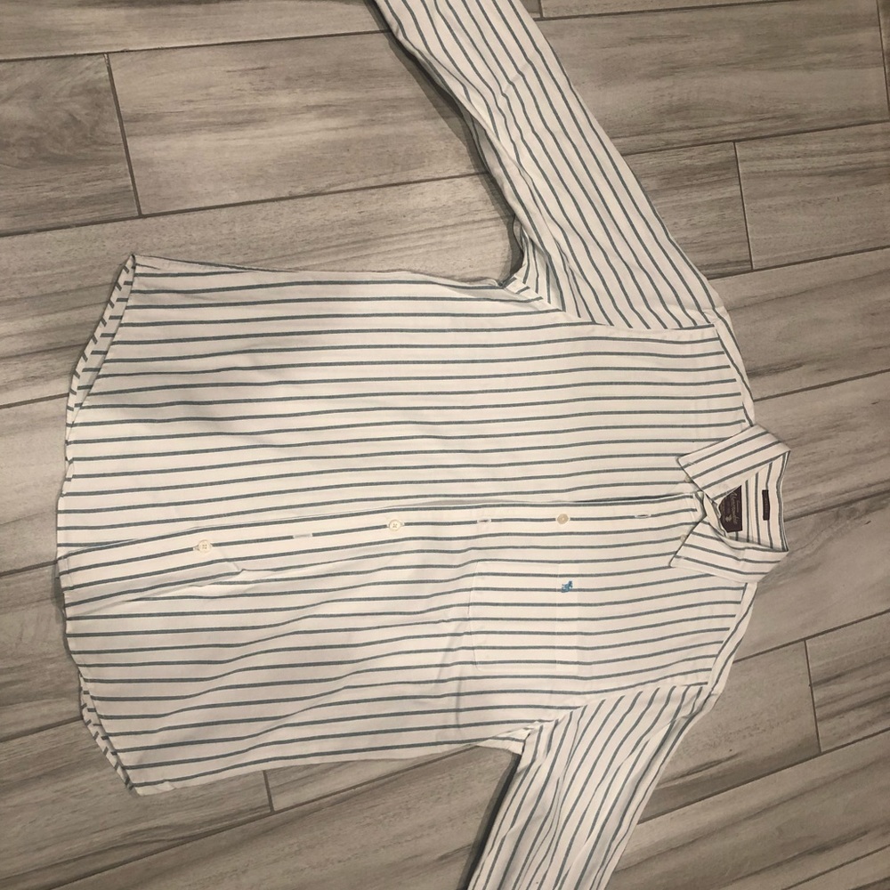 Abercrombie striped button down